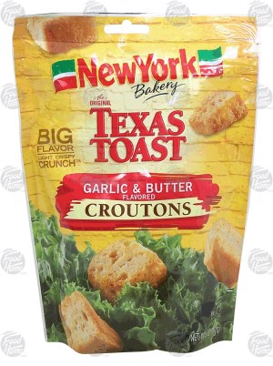 New York Barkery Texas Toast garlic & butter flavored croutons 5 ounce