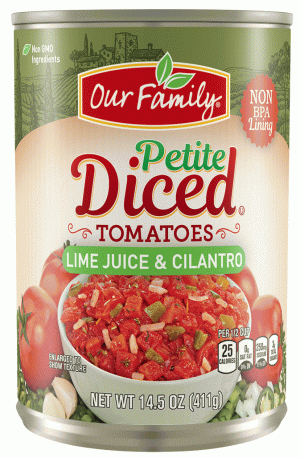 Our Family Mexican Fiesta diced tomatoes 14.5 ounce