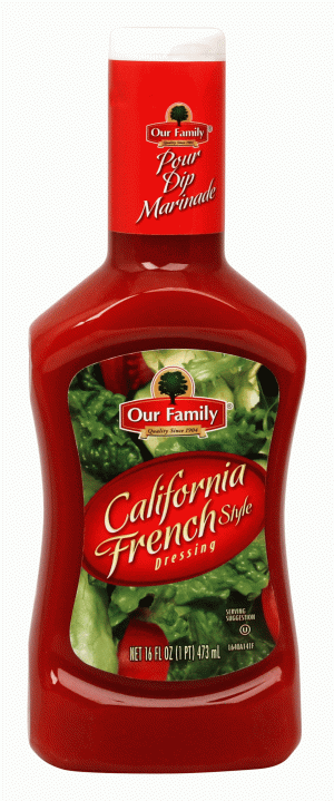 Our Family california french style dressing 16 fluid ounce