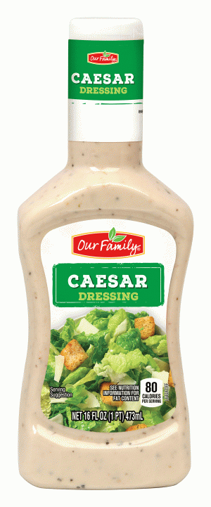 Our Family caesar dressing 16 fluid ounce