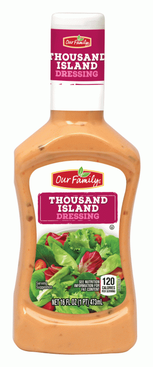 Our Family thousand island dressing 16 fluid ounce