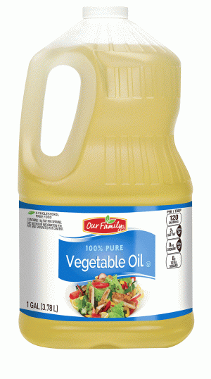 Our Family vegetable oil 1 gallon