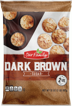 Our Family dark brown sugar 2 pound
