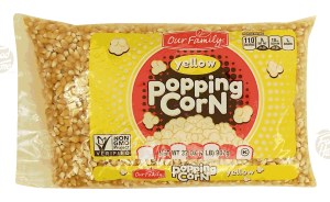 Our Family yellow popcorn kernels 32 ounce