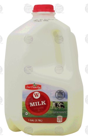 Our Family whole vitamin d milk 1 gallon