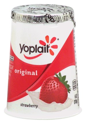 Yoplait Original strawberry yogurt 99% fat free 6 ounce