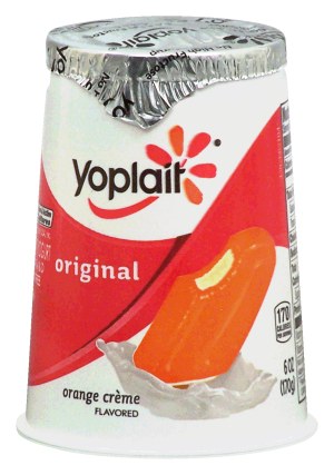 Yoplait Original lowfat orange creme yogurt 6 ounce