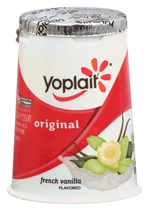 Yoplait Original french vanilla 99% fat free yogurt 6 ounce