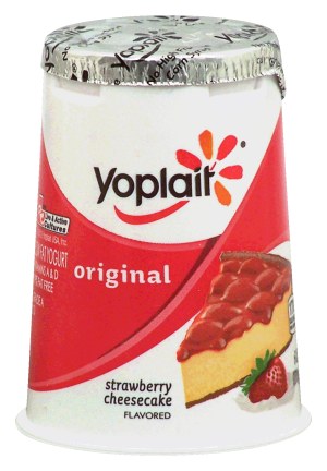 Yoplait Original strawberry cheesecake 99% fat free 6 ounce