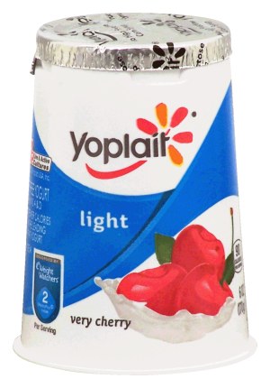 Yoplait Light very cherry fat free yogurt 6 ounce