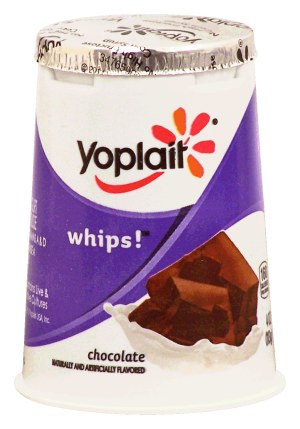 Yoplait Whips! chocolate yogurt mousse 6 ounce
