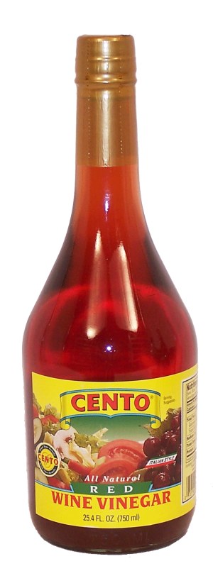 Cento all natural red wine vinegar 25.4 fluid ounce
