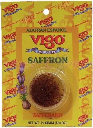Vigo imported saffron zafferano 0.5 gram
