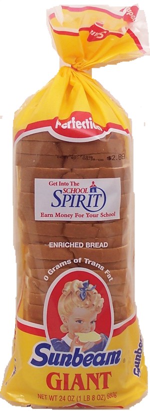 Sunbeam Bread Giant Enriched 24 ounce