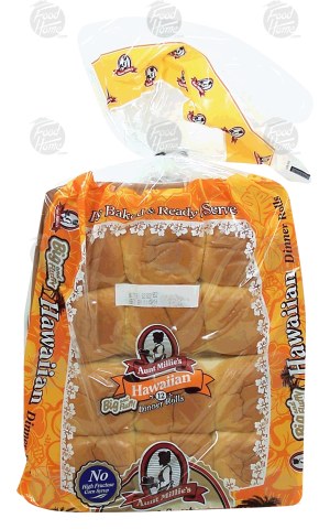 Aunt Millie's hawaiian dinner rolls, 12-count 18 ounce