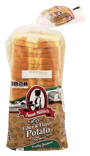 Aunt Millie's Healthy Goodness fiber & flavor potato enriched bread sliced loaf 20 ounce