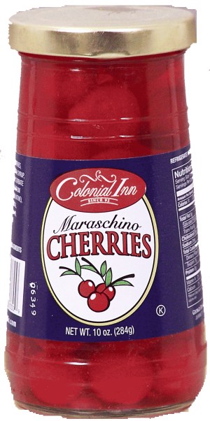Colonial Inn regular maraschino cherries 10 ounce