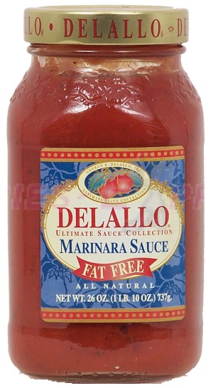 Delallo Ultimate Sauce Collection marinara sauce fat free 26 ounce