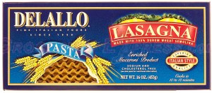 Delallo Fine Italian Foods lasagna pasta 16 ounce