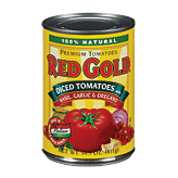 Red Gold Tomatoes Diced w/Basil Garlic 14.5 ounce