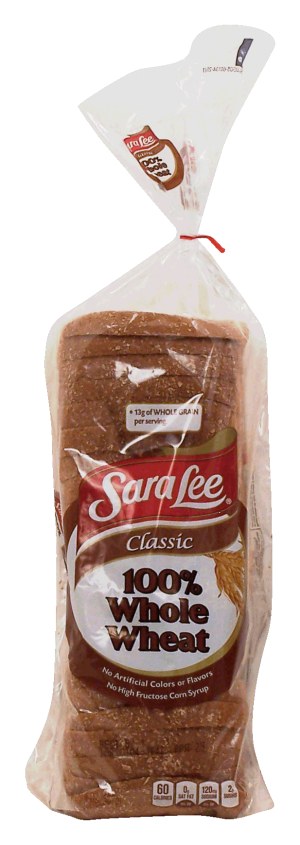Sara Lee 100% Whole Wheat Classic 20 ounce