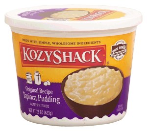 Kozy Shack original recipe tapioca pudding, gluten free 22 ounce