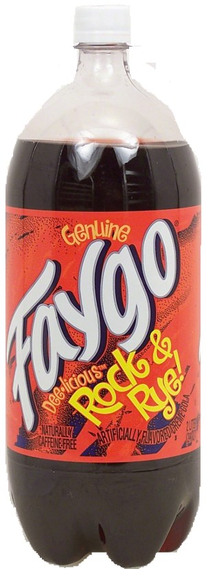 Faygo Rock & Rye flavored creme cola, caffeine free 2