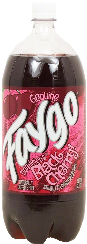 Faygo black cherry soda 2