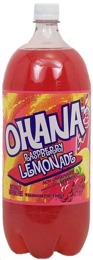 Faygo Ohana raspberry lemonade non-carbonated 2