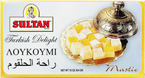 Sultan AOYKOYMI turkish delight, mastic 16 ounce