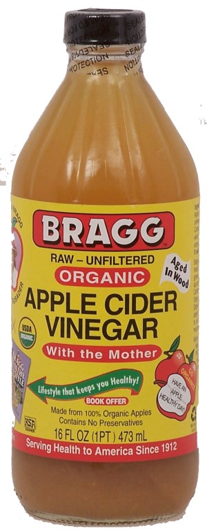 Bragg raw - unfiltered organic apple cider vinegar 16 fluid ounce
