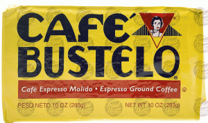 Café Bustelo espresso ground coffee, wrapper 10 ounce