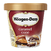 Haagen-Dazs Ice Cream Caramel Cone 14 fluid ounce