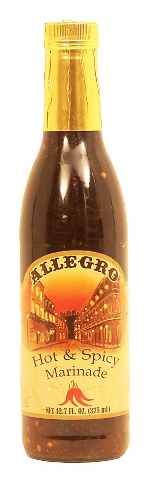 Allegro hot & spicy marinade 12.7 fluid ounce