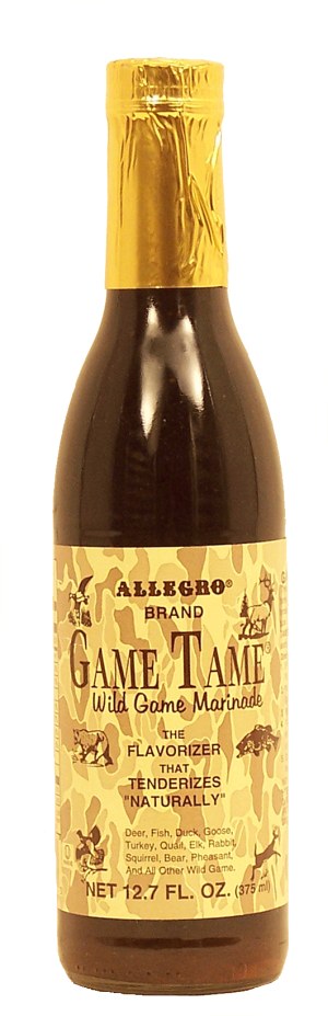 Allegro Game Tame wild game marinade 12.7 fluid ounce