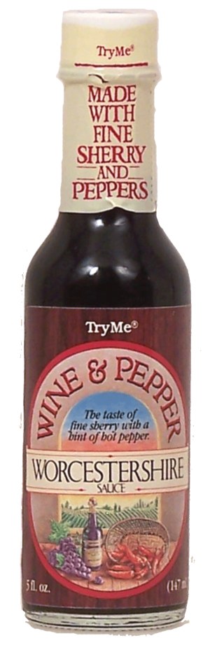 Try Me wine & pepper worchester sauce 5 fluid ounce