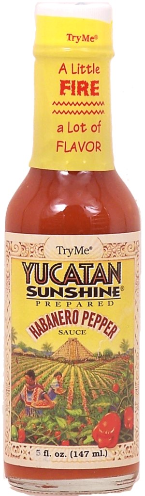Try Me Yucatan Sunshine habanero pepper sauce 5 fluid ounce
