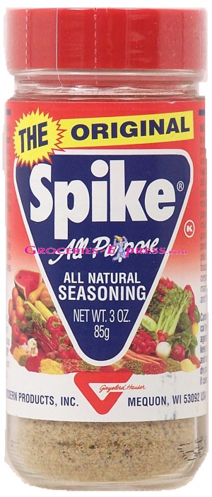 Spike the original all purpose all natural seasoning 3 ounce