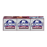 Klondike Double Chocolate chocolate light ice cream with milk chocolate flavored coating, 6 bars 27 fluid ounce