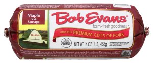 Bob Evans maple pork sausage 16 ounce