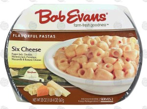 Bob Evans Flavorful Pastas six cheese; pepper jack, cheddar, monterey jack, provolone, mozzarella & romano cheese sauce shells 20 ounce