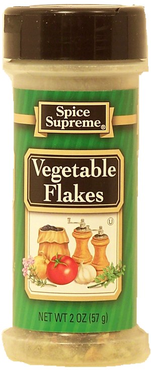 Spice Supreme vegetable flakes 2 ounce