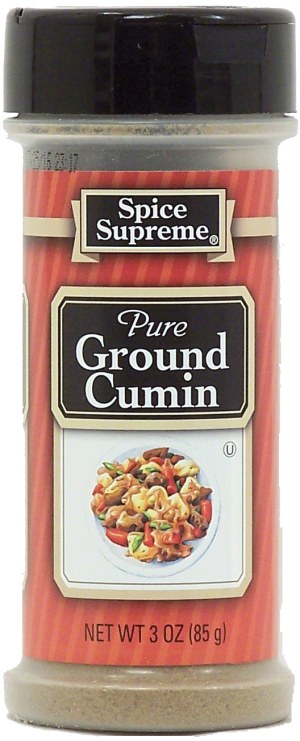 Spice Supreme cumin, pure ground 3 ounce