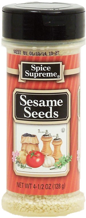 Spice Supreme sesame seeds 4.5 ounce
