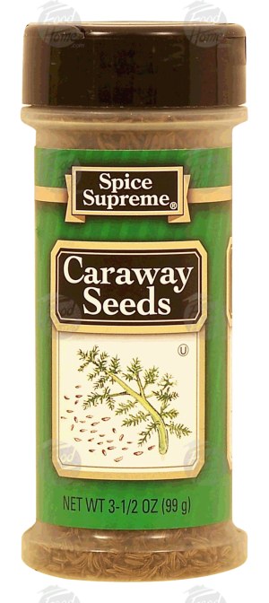 Spice Supreme caraway seeds 3.5 ounce