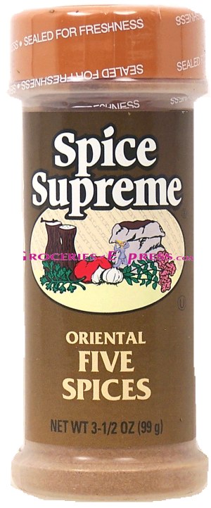 Spice Supreme oriental five spices 3.5 ounce