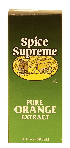 Spice Supreme extract, pure orange 2 fluid ounce