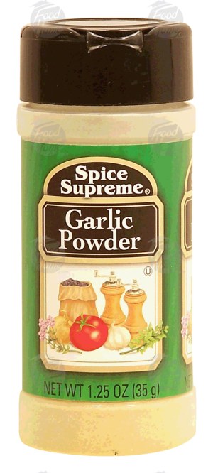 Spice Supreme garlic powder 1.25 ounce