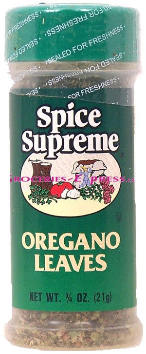 Spice Supreme oregano leaves 0.75 ounce