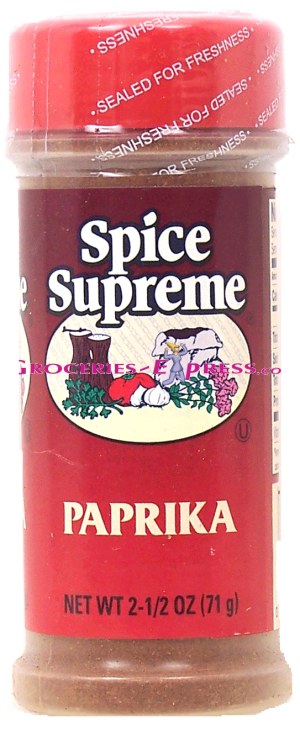 Spice Supreme paparika spice 2.5 ounce